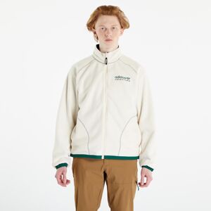 adidas Originals Adventure Fleece Reversible Polar Half Zip Jacket Wonder White/ Dark Green