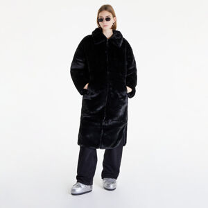 Nike Sportswear Women's Faux Fur Long Jacket Black/ Dk Smoke Grey/ Sail