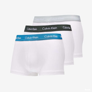 Calvin Klein Cotton Stretch Low Rise Trunk 3-Pack Grey Element/ Grey H/ Tapestry Teal