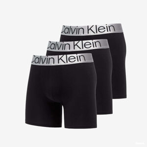 Calvin Klein Ckr Steel Cotton Boxer Brief 3-Pack Black