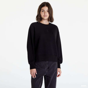 CALVIN KLEIN JEANS Oversized Sweatshirt Fotoprint Black