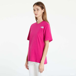 The North Face W Relaxed RB T-Shirt Pink