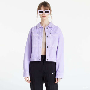 Urban Classics Ladies Short Boxy Worker Jacket Purple