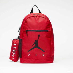 Jordan School Backpack W/Pencil Case Red/ Black