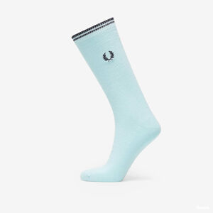 FRED PERRY Tipped Socks tyrkysové