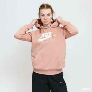 Nike Sportswear Essential Fleece GX Hoodie Pink