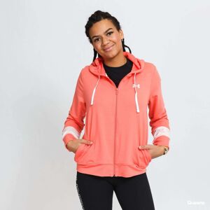 Under Armour Rival Terry CB FZ Hoodie Pink