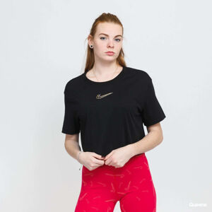 Nike Sportswear Crop Short Sleeve Tee Black