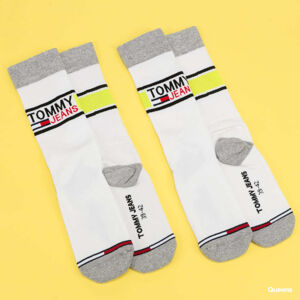 TOMMY JEANS TH TJ Sock 2Pack White/ Grey