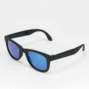 Urban Classics Foldable Sunglasses With Case Black/ Blue