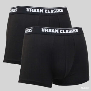 Urban Classics Modal Boxer Shorts Double-Pack Black