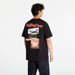 PLEASURES Rolling Stone T-Shirt Black