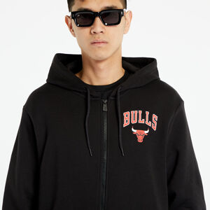 New Era Chicago Bulls NBA Essential Zip Up Sweatshirt Black