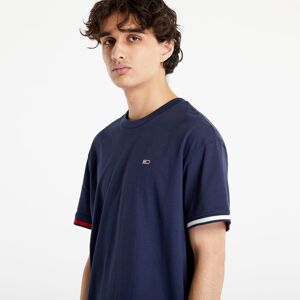 TOMMY JEANS Relaxed Flag Cuff Te T-Shirt Twilight Navy