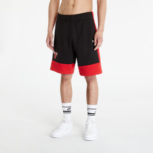 New Era Chicago Bulls NBA Colour Block Shorts Black/ Front Door Red