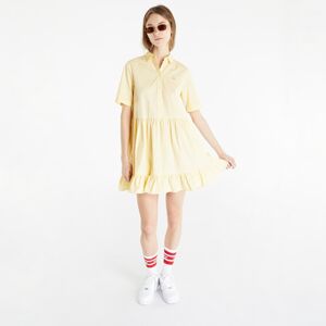 TOMMY JEANS Poplin Tiered Ss Shirt Dress Yellow