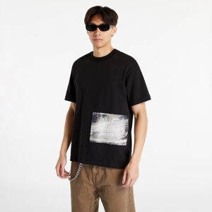 CALVIN KLEIN JEANS Motion Blur Photoprint Short Sleeve T-Shirt Black