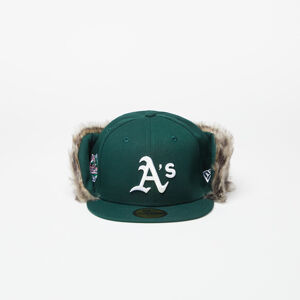 New Era Oakland Athletics 59FIFTY Downflap Fitted Cap Dark Green