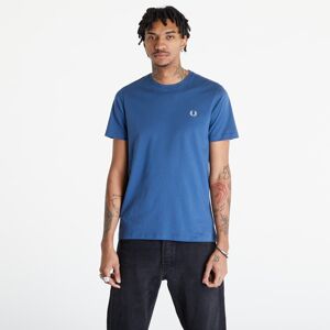FRED PERRY Crew Neck T-Shirt Midnight Blue/ Light Ice