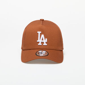 New Era Los Angeles Dodgers League Essential Trucker Cap Brown/ White