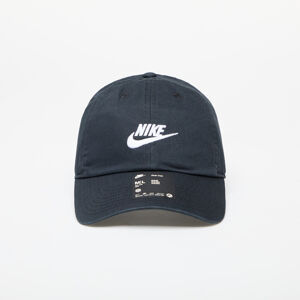 Nike Club Unstructured Futura Wash Cap Black/ White