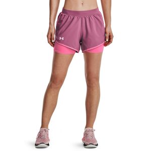Under Armour Fly By 2.0 2N1 Short Pace Pink