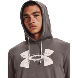 Under Armour Rival Terry Logo Hoodie Fresh Clay