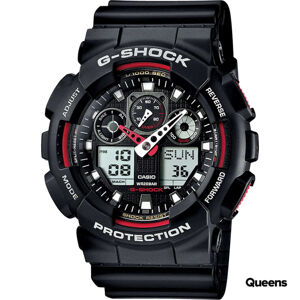 Casio G-Shock GA 100-1A4ER Black/ Red