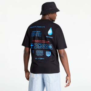 Tričko s krátkym rukávom 9N1M SENSE. T-Shirt Rain Drops Black