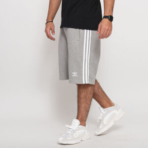 Teplákové kraťasy adidas Originals 3-Stripe Short melange šedé