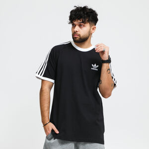 Tričko s krátkym rukávom adidas Originals 3 Stripes Tee čierne