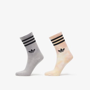 Ponožky adidas Batik Sock 2PP žlté / šedé