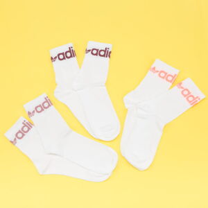 Ponožky adidas Originals Fold Cuff CRW biele