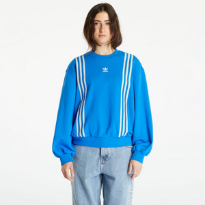 Dámska mikina adidas Originals 70s 3-Stripes Sweatshirt Blue Bird