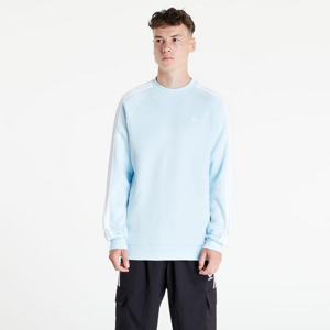 Mikina adidas Originals Adicolor Classics 3-Stripes Crew Sweatshirt Modrá