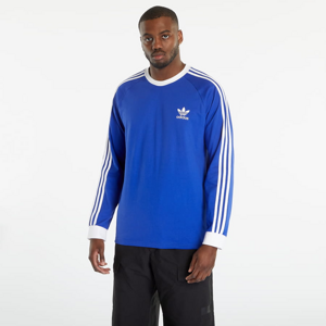 Tričko s krátkym rukávom adidas Originals Adicolor Classics 3-Stripes Long Sleeve T-Shirt Semi Lucid Blue