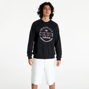Mikina adidas Originals Club Sweater black / loose
