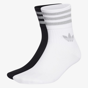 Ponožky adidas Originals Crew Socks 2Pack biele/čierne