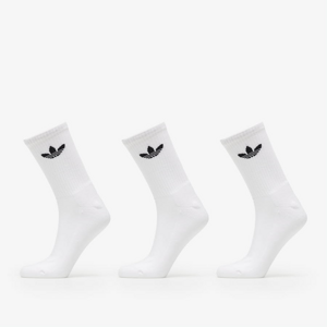 Ponožky adidas Originals Cushioned Trefoil Crew Socks cwhite