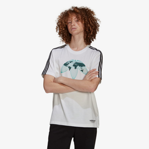 Tričko s krátkym rukávom adidas Originals Graphics United T-Shirt biele