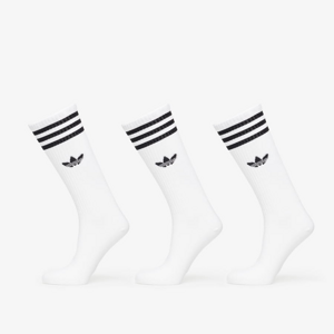 adidas Originals High Solid Crew Sock 3-Pack White