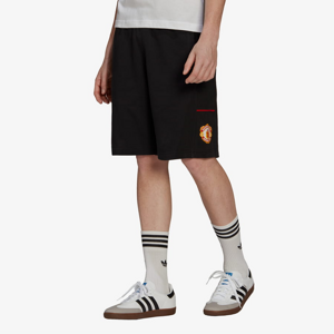 Šortky adidas Originals Man Utd FT Shorts black / red