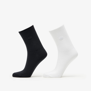 Ponožky adidas Originals Premium Essentials Crew Sock 2-Pack White/ Black
