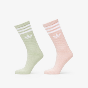 Ponožky adidas Originals Socks Chassettes 2PP zelené / ružové