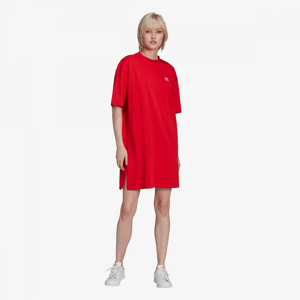 Šaty adidas Originals Tee Dress červené