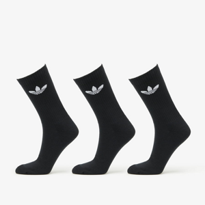 Ponožky adidas Originals Trefoil Cushion Crew Socks 3-Pack Black