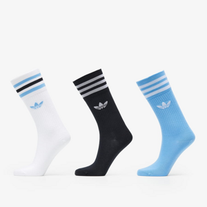 Ponožky adidas Originals Solid Crew Sock biele/modré/čierne