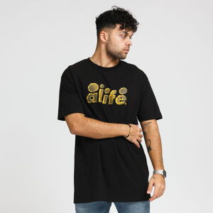 Tričko s krátkym rukávom Alife 2Tone Bubble Graphic Tee čierne
