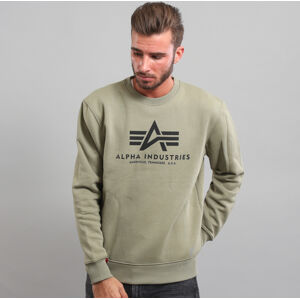 Mikina Alpha Industries Basic Sweater Green
