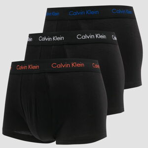 Calvin Klein 3 Pack Low Rise Trunks čierne